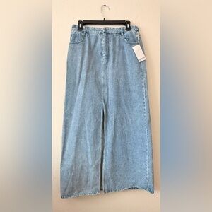 Splendid Women's Denim Wide Leg Jeans